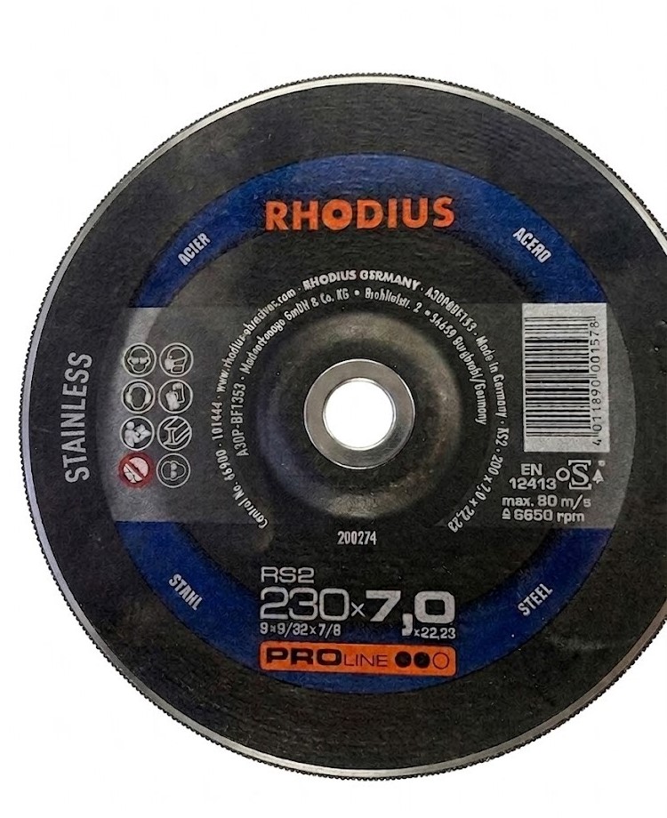 RHODIUS GRINDING DISC