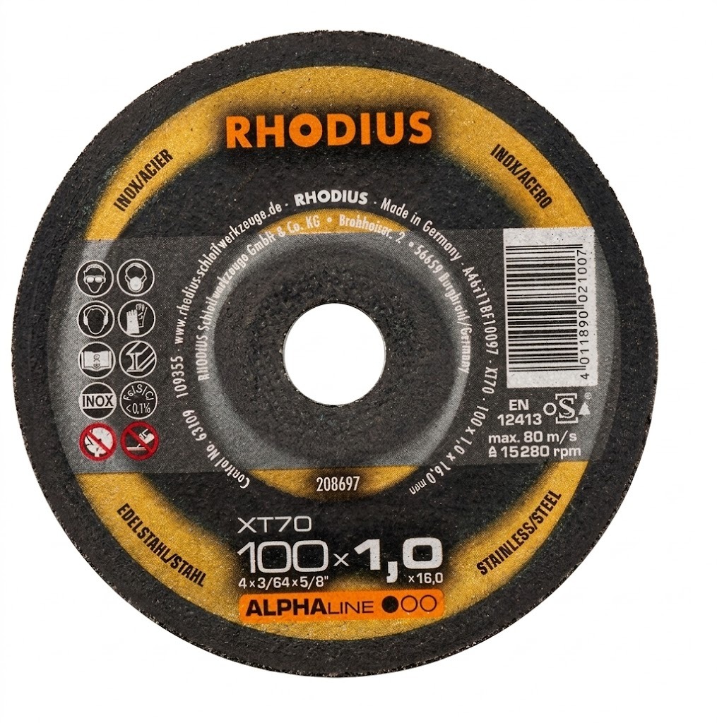 RHODIUS ALPHALINE CUTTING DISC